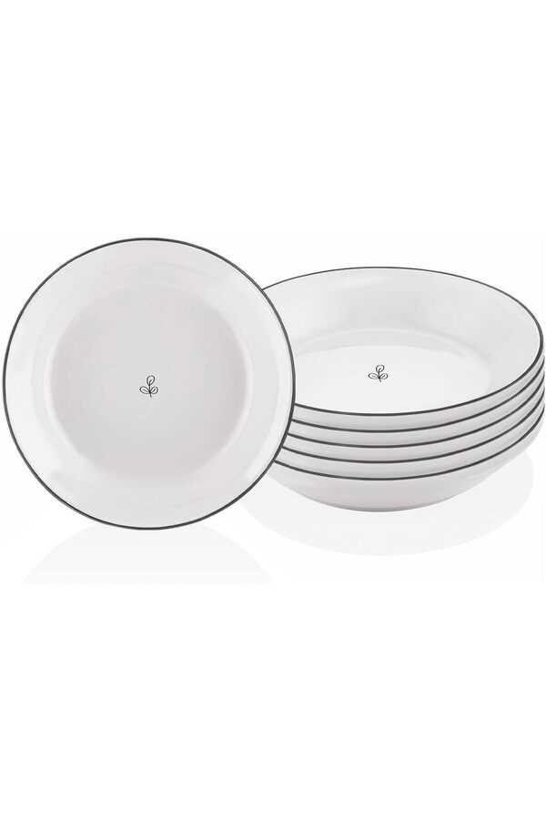 Shopverse Mi̇a Summerti̇me Yemek Tabağı - 6Lı Set 20 Cm Trendfli̇ck 1014773