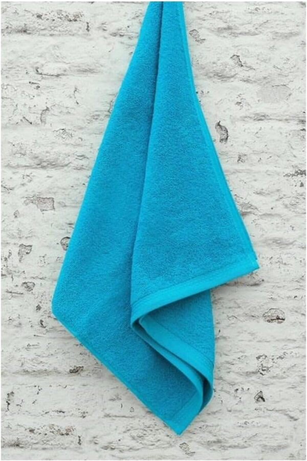 Shopverse El Yüz Yumuşak Duş Havlusu 50 X 90 Cm - Turkuaz Trendfli̇ck 1014773