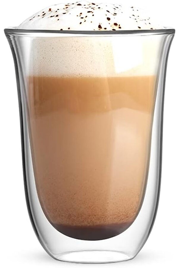 Shopverse - Fi̇renze Çi̇ft Duvarlı Cam 300Ml 2 Li̇ Set Trendfli̇ck 1014773