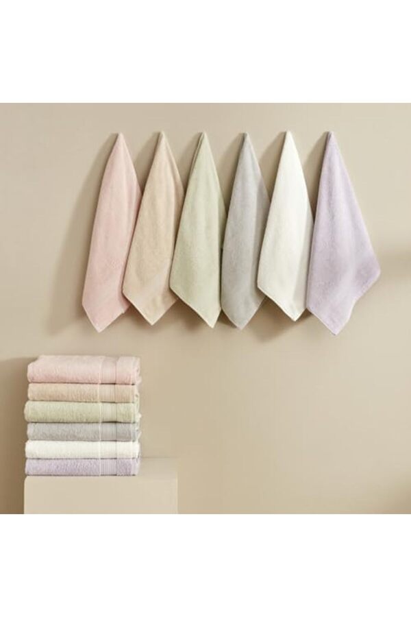 Shopverse Soft%100 Pamuk 70X140 Cm Havlu Adaçayı Trendfli̇ck 1014773