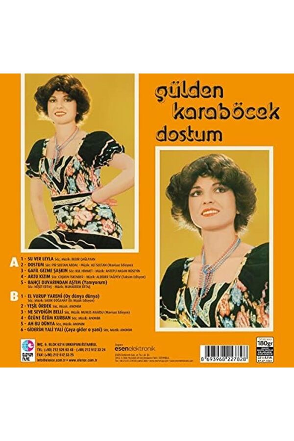 Shopverse Şeyler Gülden Karaböcek Dostum Plak Trendfli̇ck 1014773