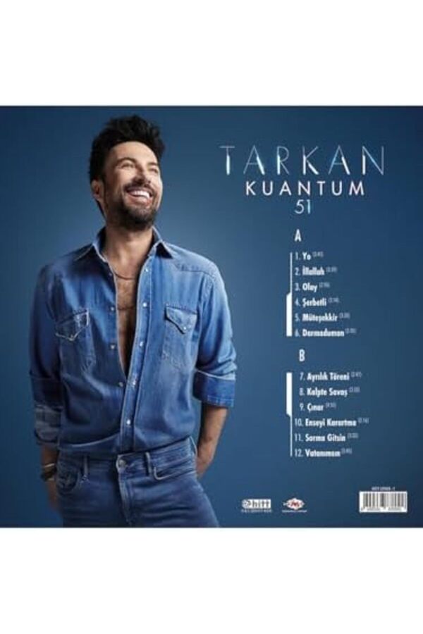 Shopverse Tarkan - Kuantum 51 (Sınırlı Sayıda Mavi̇ Plak) Trendfli̇ck 1014773