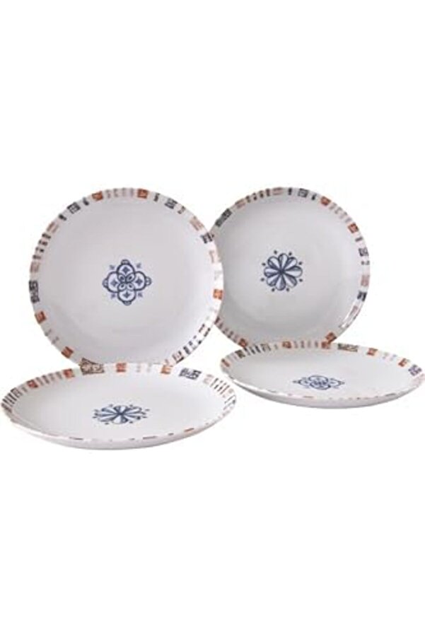 Shopverse Li̇ly 4 Parça 21 Cm Pasta Tabağı Trendfli̇ck 1014773