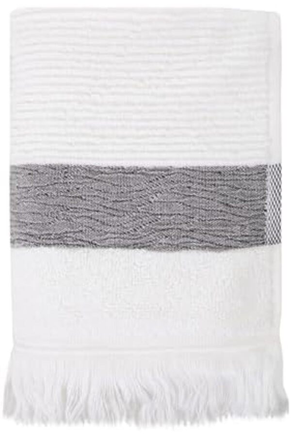Shopverse Concept Borla Beyaz Havlu 30X50 Cm Trendfli̇ck 1014773