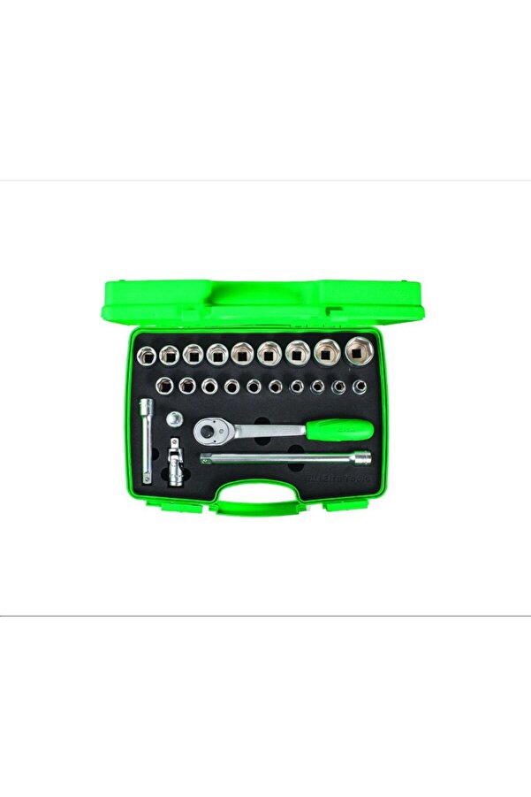 İzeltaş 1115002024 Elta 1/2'' Altı Köşe Lokma Anahtar Takımı 24 Parça