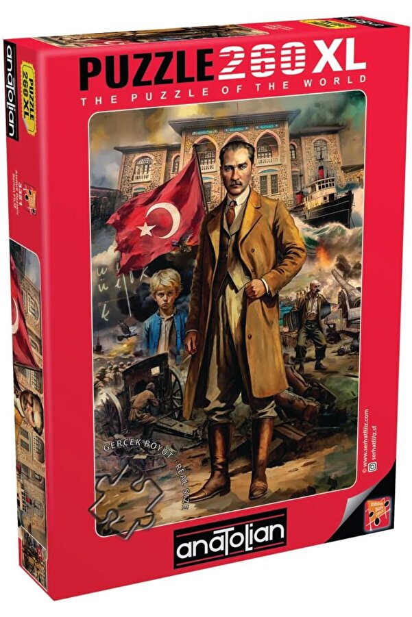 Shopverse Puzzle - Atatürk Destanı / 260 Parça Puzzle, #3351 Trendfli̇ck 1014773