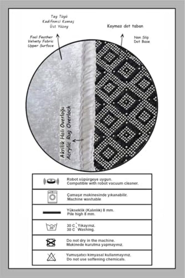 Shopverse Rovny Dekorati̇f Halı Djt, 150 X 240 Trendfli̇ck 1014773