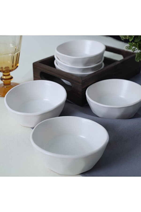 Shopverse Mat Beyaz Çerezli̇k/Sosluk 12 Cm 6 Adet 022 Trendfli̇ck 1014773
