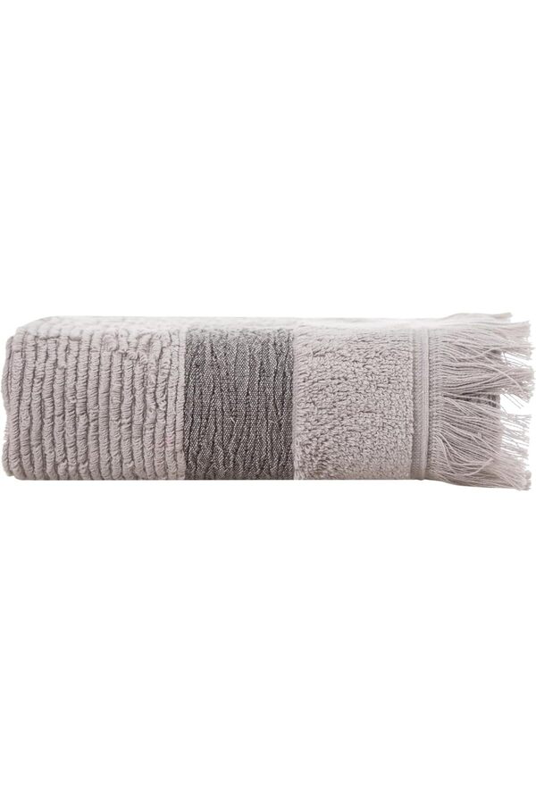 Shopverse Concept Borla Gri̇ Havlu 30X50 Cm Trendfli̇ck 1014773