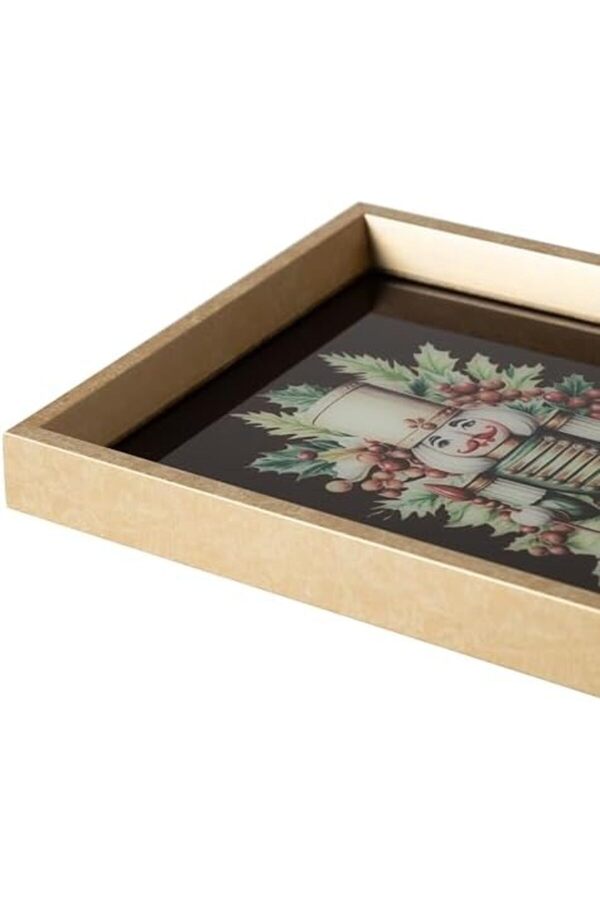 Shopverse Concept Chri̇stmas Female Edi̇ti̇on Dekorati̇f Tepsi̇ 25 X 40 Cm Trendfli̇ck 1014773