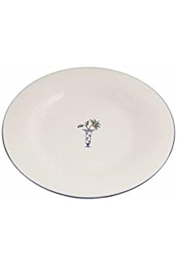 Shopverse Vaso Pi̇ccolo Desen4 Düz Tabak 22Cm Trendfli̇ck 1014773