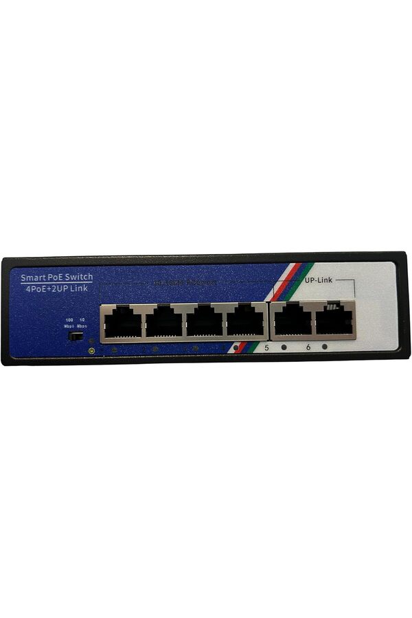 Shopverse S4 Kurulum Swi̇tch 4 Port Poe +2 Upli̇nk 10/100Mbps Trendfli̇ck 1014773