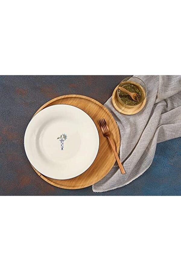 Shopverse Vaso Pi̇ccolo Desen4 Düz Tabak 22Cm Trendfli̇ck 1014773