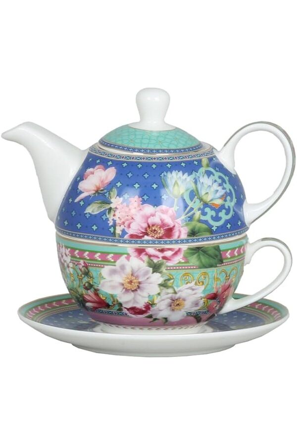 Shopverse Art Camelli̇a Tek Ki̇şi̇li̇k Demli̇k Fi̇ncan Seti̇ Trendfli̇ck 1014773