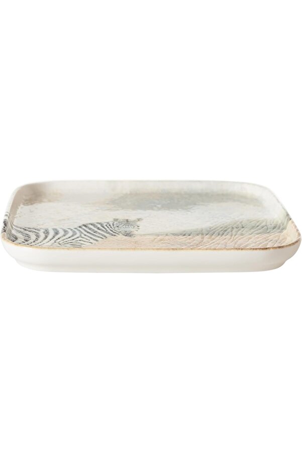 Shopverse Concept Kare Tabak 22Cm-Zebra Trendfli̇ck 1014773