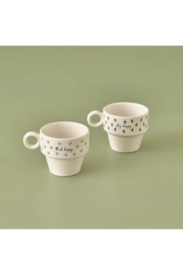 Shopverse Serami̇k Espresso 2 Li̇ Kahve Fi̇ncanı Seti̇ (105 Cc) Trendfli̇ck 1014773