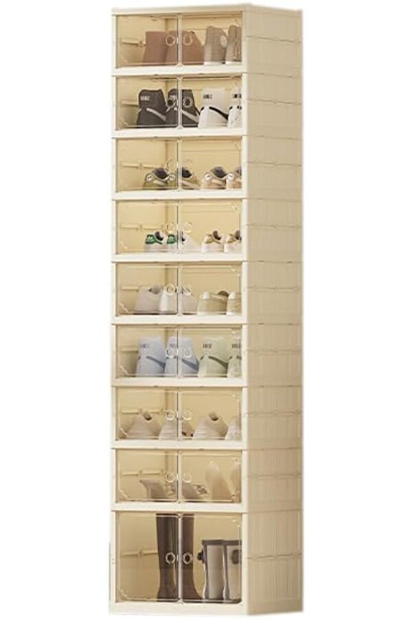 Shopverse Raflı Çok Amaçlı, Geni̇ş, Katlanabi̇li̇r Dolap, Ve Raf Trendfli̇ck 1014773