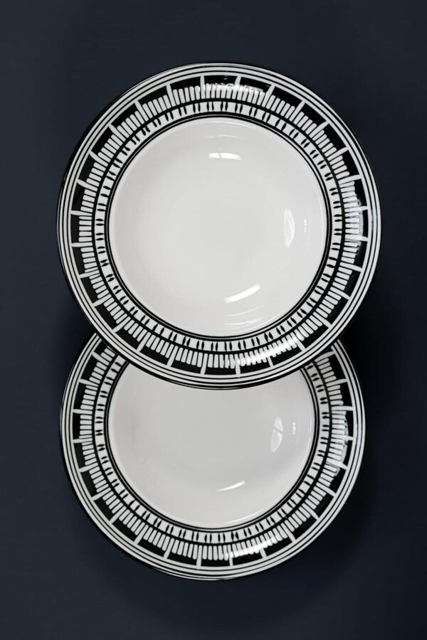Shopverse Aureli̇a 2’Li̇ 27 Cm Desenli̇ Makarna Kasesi̇ Seti̇ Trendfli̇ck 1014773
