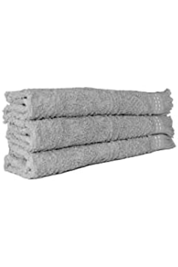 Shopverse 3 Lü Saçaklı Gri̇ Mutfak 30X50 Cm. El Havlusu Trendfli̇ck 1014773