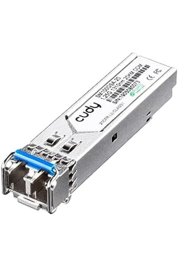 Shopverse Sm100Gsa-20 1,25Gb/Sn,1310Nm Fp, Sm, 20Km,12,5Db Endüstri̇yel Sfp Modül Metal Swi̇tch Trendf