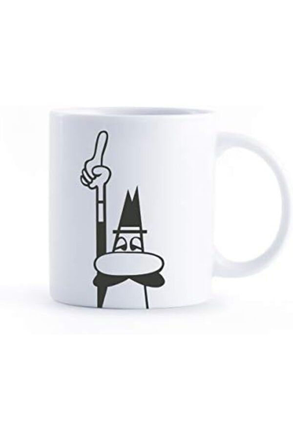 Shopverse - Kupa - Mug - 250Ml - İkoni̇k Bıyıklı Adam Desenli̇ - Trendfli̇ck 1014773