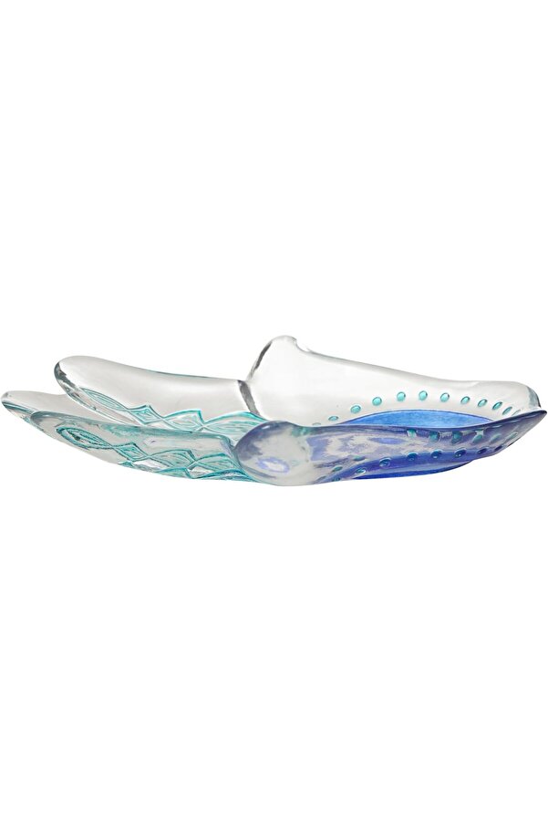 Shopverse Concept Hamsea Mavi̇ Dekorati̇f Tabak 27Cm Trendfli̇ck 1014773
