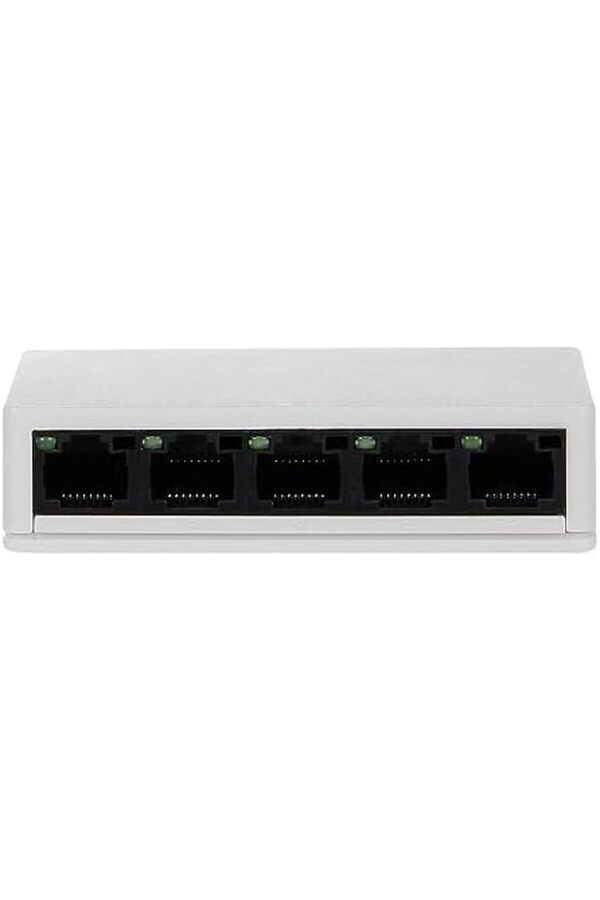 Shopverse Nr3 5 Port Led Işıklı Swi̇tch 100Mbps Ethernet İnternet Dağıtıcı Ağ Hub Ev Ofi̇s İçi̇n Trendf