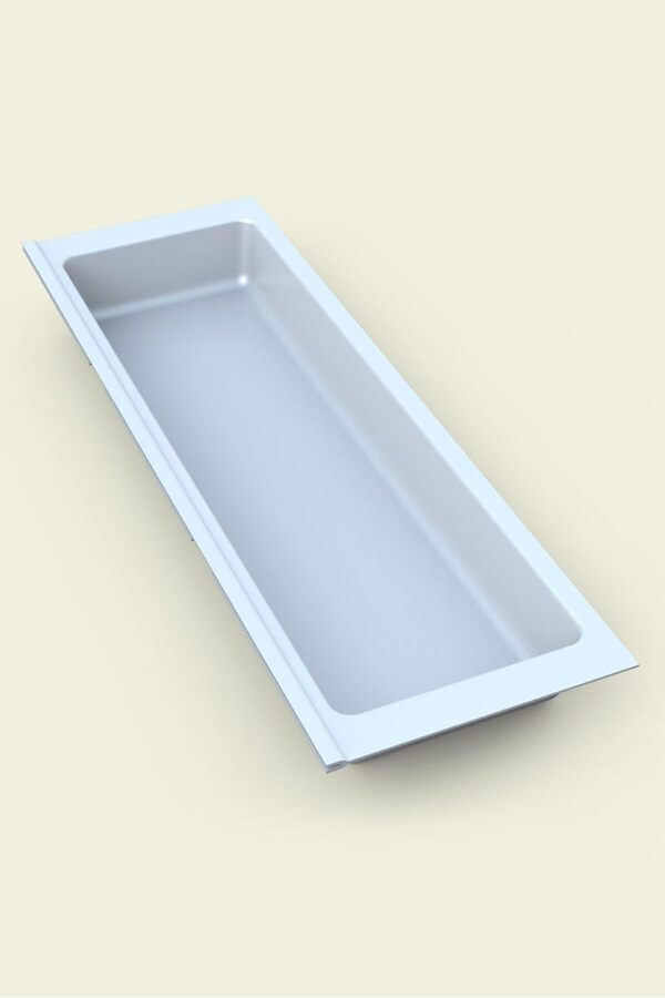 Mutfak Çekmece Içi̇ Tek Bölmeli̇ Kepçeli̇k-Kaşıklık Beyaz 16Cmx48Cm(Boydan 4Cm Kesi̇lebi̇li̇r) 978262