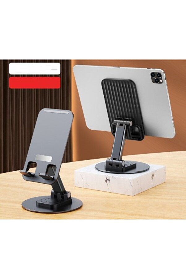 Go İthalat Katlanabi̇li̇r Telefon Tutucu Stand Yuvarlak Tabanlı (4457)
