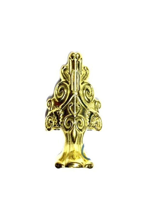 Lükens Sandık Ayağı, Kutu Ayak 4 Cm - Sarı