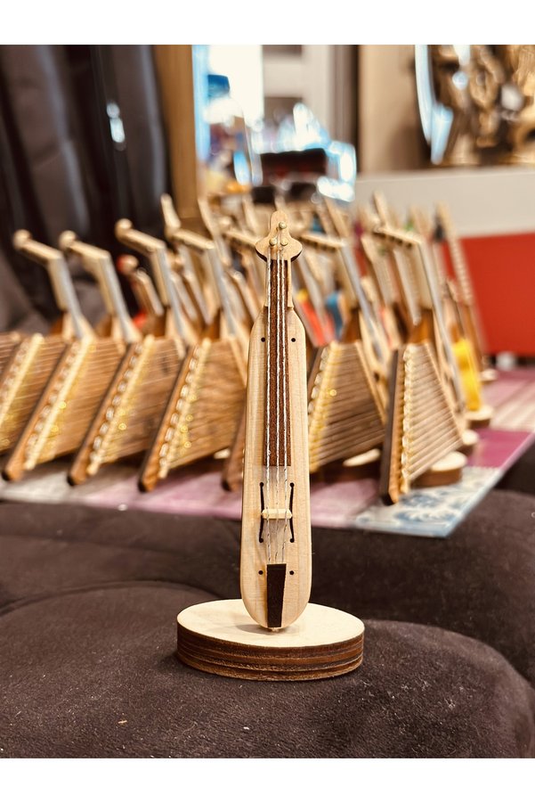 MİNYATÜR Kemençe %100 El yapımı 11 cm