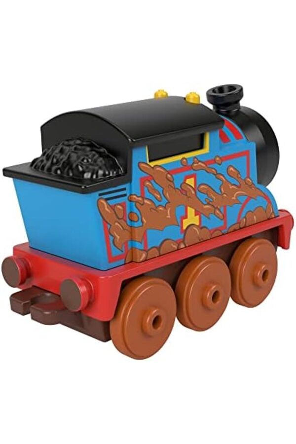 Modashi̇ne Ve Arkadaşları Küçük Tekli̇ Trenler (Sür Bırak) Çamurlu Thomas Hhn35 Modascope 1014773