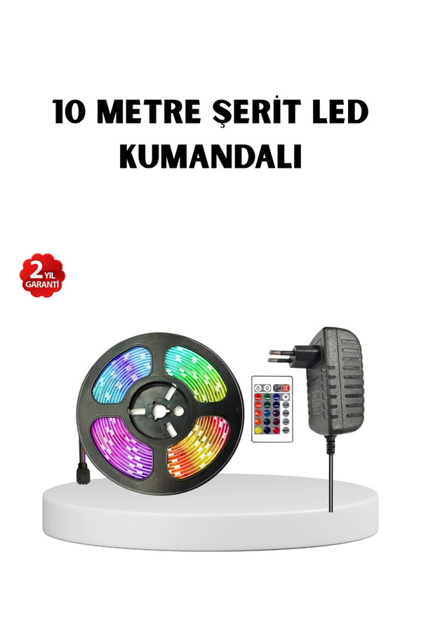 Renkli̇ Smart Led Şeri̇t – Suya Dayanıklı, Esnek, Enerji̇ Tasarruflu