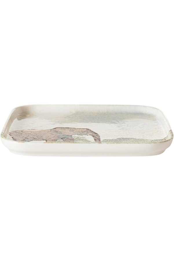 Shopverse Concept Kare Tabak 22Cm-Elephant Trendfli̇ck 1014773