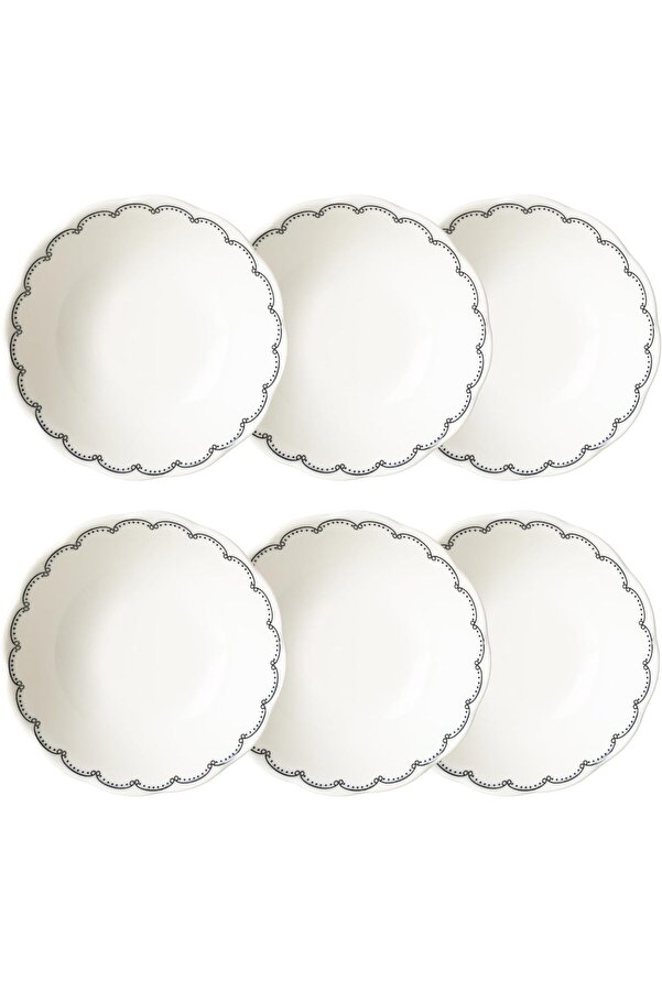 Shopverse Concept Pearl Kase Seti̇ 16 Cm, 6 Lı Trendfli̇ck 1014773