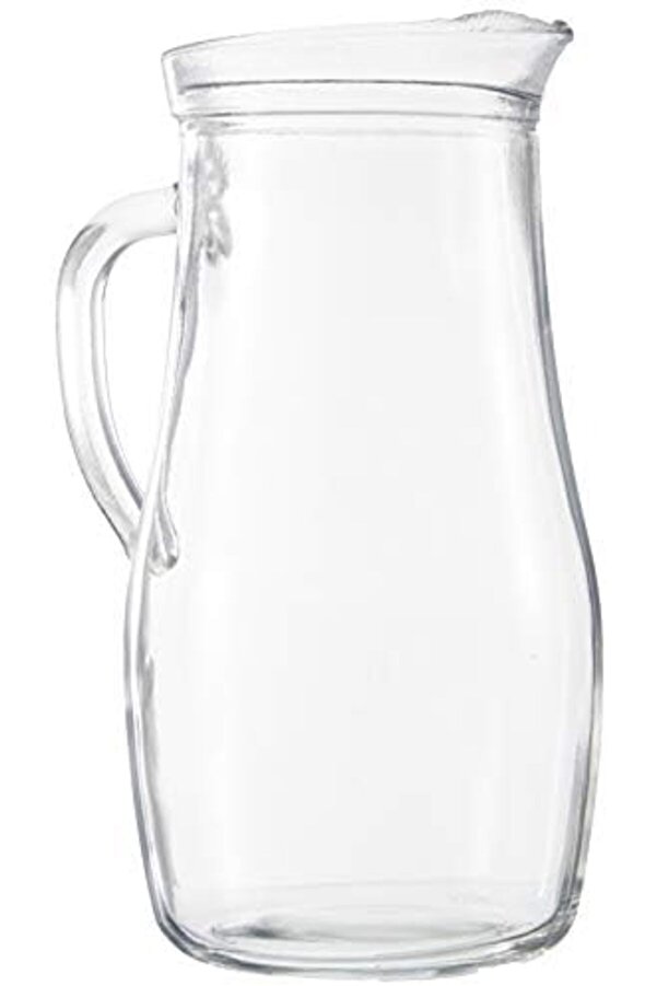 Shopverse Tekli̇ Sürahi̇, 1.8 L Haci̇m, Cam, Beyaz Trendfli̇ck 1014773