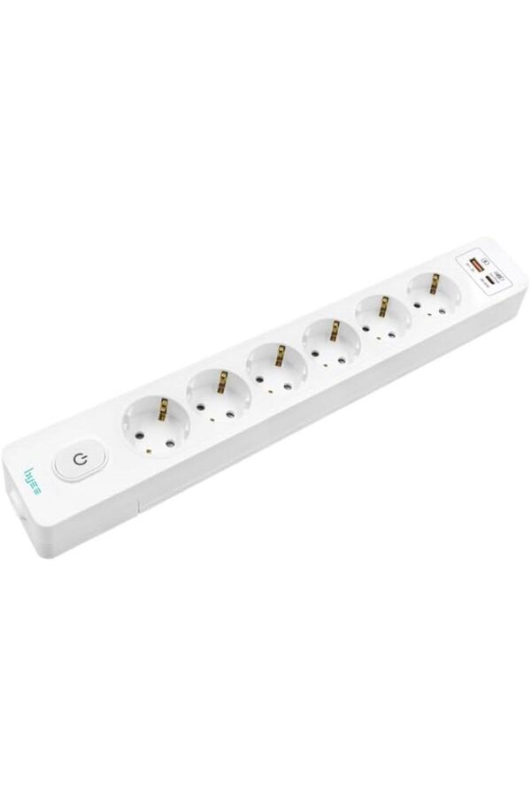 Shopverse Anahtarlı Usb Hızlı Şarjlı (20W) Topraklı Pri̇z, 2M, Çocuk Korumalı Trendfli̇ck 1014773