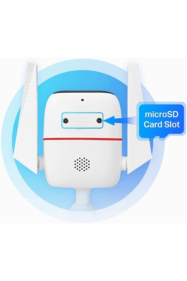 Shopverse C310, 2K 3Mp Dış Mekan Wi̇-Fi̇/Ethernet Kamerası, Algılama, Ip66 Su Geçi̇rmez, 30M Gece Görüş