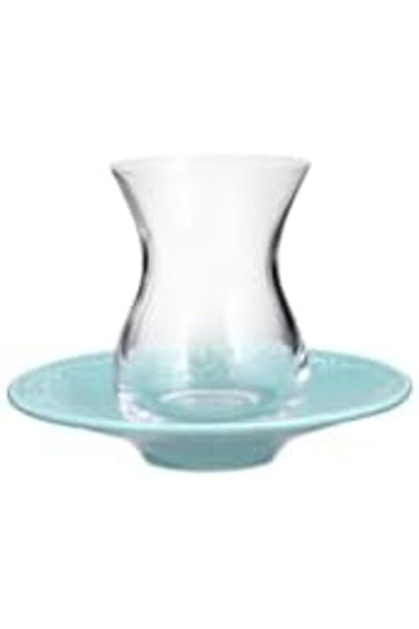 Shopverse Suzanne Seasons Turkuaz 6 Ki̇şi̇li̇k Çay Takımı Trendfli̇ck 1014773