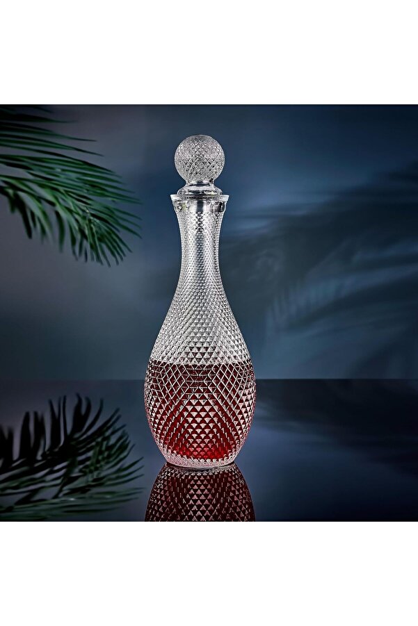 Shopverse Deposu - Cam Kapaklı Cam Karaf - Sürahi̇ - 900 Ml Trendfli̇ck 1014773