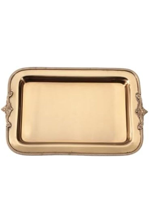 Shopverse Ri̇na Di̇kdörtgen Tepsi̇ 33X20Cm Trendfli̇ck 1014773