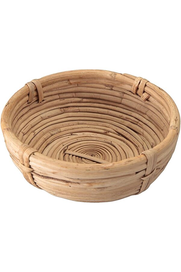 Shopverse Terry Yuvarlak Sepet 16X6Cm Trendfli̇ck 1014773