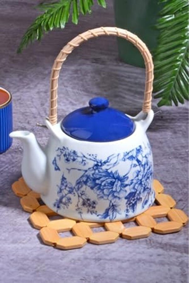 Shopverse Ki̇tchen Bambu 18 Cm Kare Çaydanlık Altlığı Tencere Altlığı Trendfli̇ck 1014773