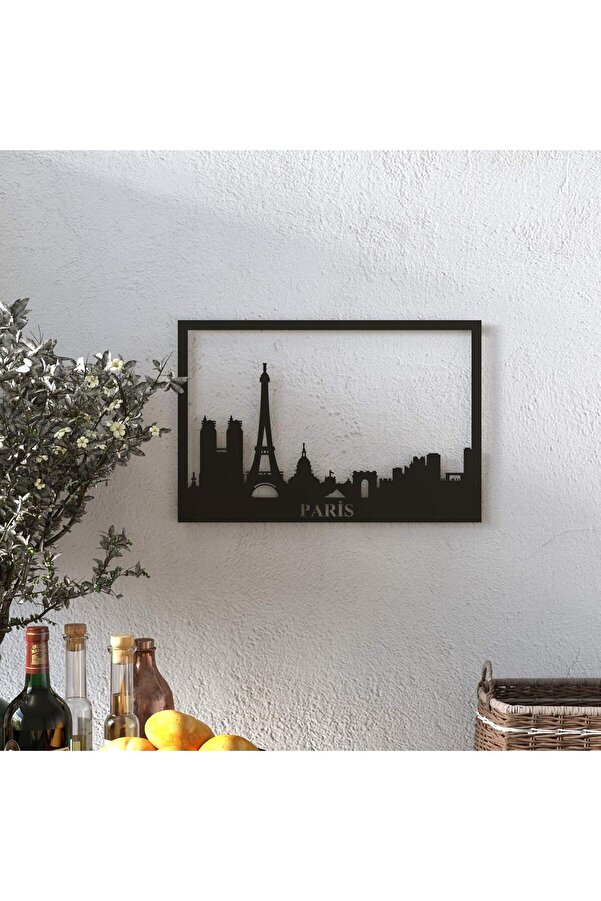 Shopverse Yurudesi̇gn Kesi̇m Metal Duvar Tablo Pari̇s 30 * 45 Trendfli̇ck 1014773
