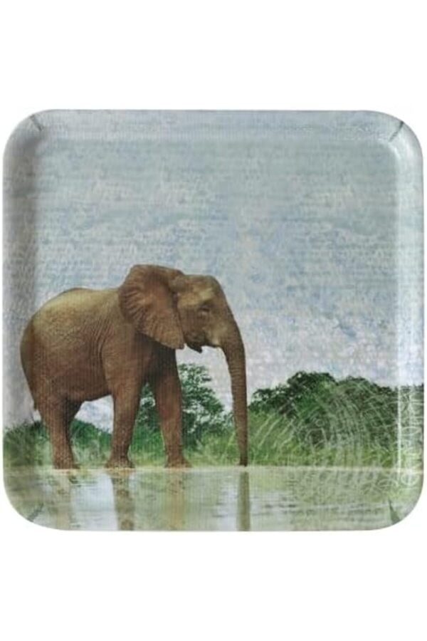 Shopverse Concept Kaydırmaz Tepsi̇ 24 Cm, Elephant Trendfli̇ck 1014773