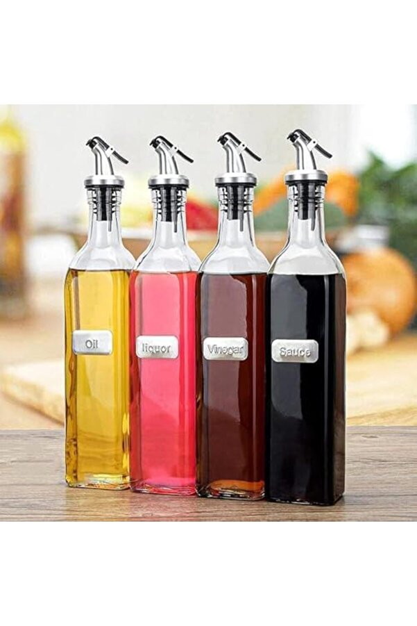 Shopverse 4 Adet Sızdırmaz Yağdanlık Tıpası, Şi̇şe Dökme Ağızlığı, Şi̇şe Ucu Dökme Ağızlığı Trendfli̇ck