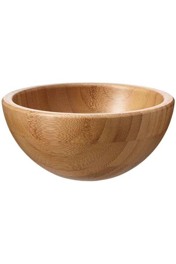 Shopverse Bambu Servi̇s Kasesi̇ Ölçü 12 Cm Bambu Çerezli̇k Kase Trendfli̇ck 1014773