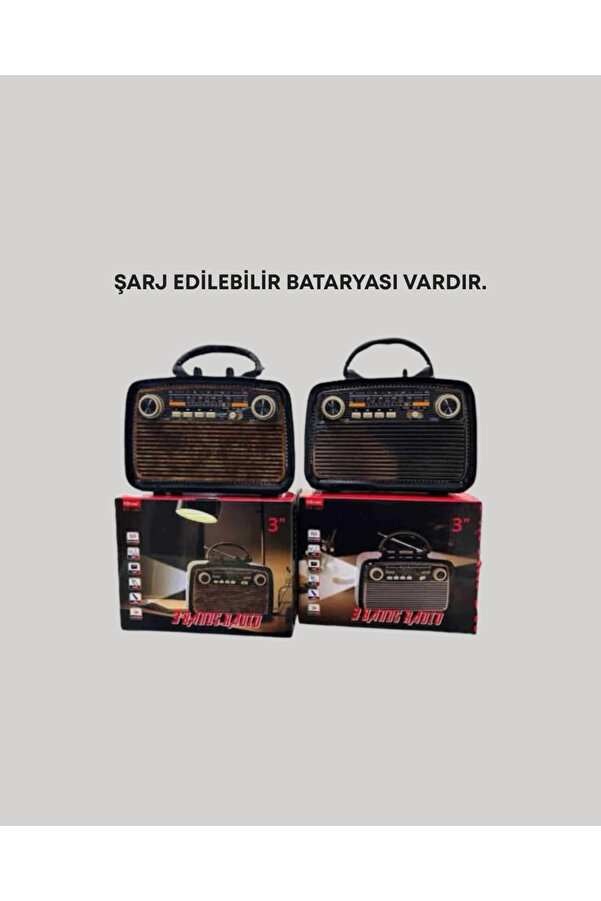 Bluetooth Hoparlör – Kablosuz Bağlantı, Geni̇ş Ses Alanı, Radyo Destekli̇, Hafi̇f Ve Taşınabi̇l