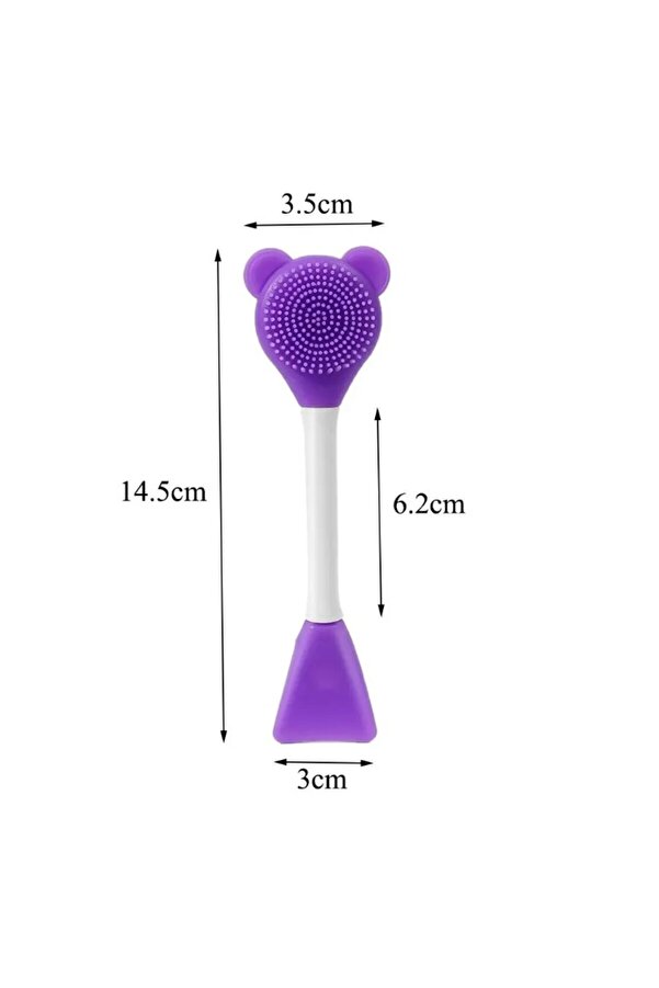 Go İthalat Ci̇lt Bakım Fırçası Ve Maske Spatulası (4457)