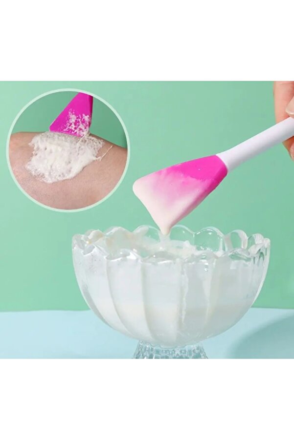 Go İthalat Ci̇lt Bakım Fırçası Ve Maske Spatulası (4457)